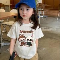 ราคา 100 Cotton HOT เสื้อยืดเด็ก ลาบูบู้ Labubu Pop Mart ผ้าคอตตอน าหรับผู้ชาย และผู้หญิง เสื้อยืดเด็ก (29201746768)