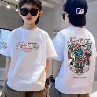 ราคา HOT ผ้าฝ้าย เสื้อเมลาย รัชดา แฟนเพจ ใส่ขับรถ ออกทริป เล่นกีฬาได้ ลายสวยผ้าดี ตรงปกที่สุด เสื้อยืดเด็ก Unisex (28151746883)