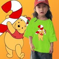 ราคา คริสต์มาส เสื้อยืด Pooh Christmas Gift Selection เสื้อยืดเด็ก 26 ไซส์ 100 150 สวัสดีปีใหม่ (27869666904)