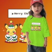 ราคา คริสต์มาส เสื้อยืด Pooh Christmas เสื้อยืดของขวัญคริสต์มาส 26 เสื้อยืดสำหรับเด็ก ขนาด 100 150 สวัสดีปีใหม่ (27569671144)
