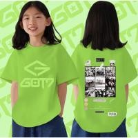ราคา GOT7 เสื้อยืดผ้าฝ้ายหลากสีสำหรับเด็ก GOT7 Baby Bird IGOT7 Kids Pure Cotton Printed Short Sleeves KIDS T SHIRT (26634222842)