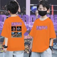 ราคา เด็ก 8 สี 2025 เสื้อยืดบางแสนไฟท์คลับายหลวมพอดีระบายอากาศได้ดีล้างออกไม่ผิดรูป Bangsaen Fight Club kids T shirt (43352378708)