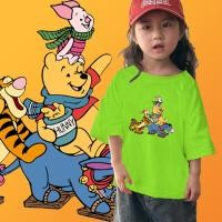 ราคา คริสต์มาส เสื้อยืด Pooh Christmas เสื้อยืดของขวัญคริสต์มาส 26 Select Kids T shirt ขนาด 100 150 สวัสดีปีใหม่ (27319671027)
