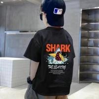 ราคา พร้อมส่ง เสื้อยืดแขนสั้น พิมพ์ลายตัวเลข ขนาดใหญ่ แฟชั่นฤดูร้อน สําหรับเด็กผู้ชาย ไซซ์ 100 160 (23564649316)