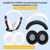 ราคา สําหรับ HYPERX Cloud III ชุดหูฟังติดศีรษะฝาครอบป้องกันกันกระแทกป้องกันลายนิ้วมือฝาครอบป้องกันป้องกันฝุ่น (41711672376)