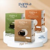 ราคา 1แถม1 ชา ผงชงดื่ม ไข่มุก บุก ชานม ชาไทย ชาเขียว หอม อร่อย ตราพันวาชา Panwacha Powder EXP25 12 25 (26756236190)