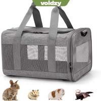 ราคา VOIDZY กระเป๋าใส่สัตว์เลี้ยง โพลีเอสเตอร์ออกแบบเรียบง่ายกระเป๋าสัตว์เลี้ยง กระเป๋าถือไหล่เดียวสไตล์แนวทแยงตาข่ายระบายอากาศกระเป๋าสุนัขแมวลูกสุนัข (57601127476)