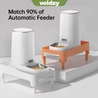 ราคา VOIDZY Feeder ชาม ลิ้นชักเก็บ BPA ฟรี Pet Feeders Holder ความสูงปรับคอป้องกัน Feeder วงเล็บยกระดับอุปกรณ์สัตว์เลี้ยง (57301127395)