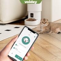ราคา VOIDZY Pet เครื่องป้อนอัตโนมัติอัจฉริยะ ให้อาหารแมวสีขาว 2 รูปแบบ WiFi 4L อาหารแมวและสุนัข (49300625707)