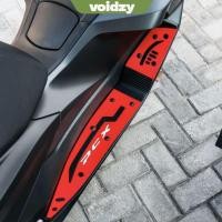 ราคา VOIDZY แผ่นรองพักเท้ายาง แผ่นรองก้าวเท้ายาง PVC อุปกรณ์ป้องกันเบาะไม่ลื่นรองรับเท้าสําหรับ 2025 PCX160 (51750243017)