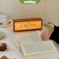 ราคา VOIDZY โคมไฟตั้งโต๊ะ LED อารมณ์ไม้ สร้างบรรยากาศที่อบอุ่น (50350807445)