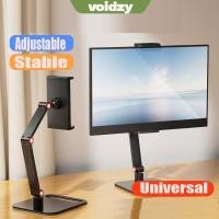 ราคา VOIDZY ที่วางโทรศัพท์มอนิเตอร์ ขาตั้งแท็บเล็ตแบบพับได้แบบปรับได้ 360 ขายึดแท็บเล็ตแบบหมุนได้สําหรับ12 17ใน (48700827098)