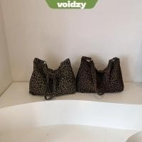 ราคา VOIDZY กระเป๋าสะพายไหล่สำหรับผู้หญิง พรมหนังนุ่มและสายคล้องไหล่ปรับระดับได้ ลายเสือดาว กับพื้นที่เก็บของมาก (47551133216)