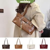 ราคา กระเป๋าถือใต้วงแขน PU หนัง กันน้ํา มีสายสะพาย สีดำและน้ําตาล สำหรับผู้หญิง (43574058498)