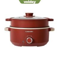 ราคา VOIDZY หม้อไฟฟ้าขนาดเล็กไม่ติด 1000W เครื่องนึ่งไฟฟ้าต้ม สีแดงครัวทําอาหารเครื่องมือพร้อมฝาปิดอเนกประสงค์หม้อสุกี้ร้อนในครัวเรือน (40974062900)
