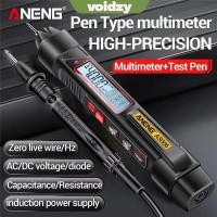 ราคา VOIDZY มัลติมิเตอร์แบบดิจิตอล มัลติมิเตอร์แบบปากกาแบบไม่สัมผัส 4000 นับ ปากกาทดสอบแรงดันไฟฟ้ามัลติฟังก์ชั่นอัตโนมัติความแม่นยําสูง (29343422372)