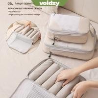ราคา VOIDZY 3 5 ชิ้นกระเป๋าเก็บของ โพลีเอสเตอร์รองเท้ามือถือ น่ารักพับได้กันฝุ่นกันความชื้นถุงเก็บฝุ่นรองเท้า (47600610991)