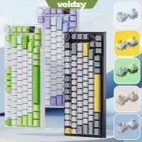 ราคา VOIDZY คีย์บอร์ดเกม คีย์บอร์ดแบบกลไกเงียบ AK820 ไฟแบ็คไลท์ 82 คีย์พร้อมคีย์บอร์ดแบบมีสายลูกบิดสํานักงาน (44224067115)