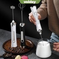 ราคา VOIDZY เครื่องตีไข่ไฟฟ้า กาแฟมือถือแบบชาร์จ USB เงียบ แบบพกพา 3 สปีดพร้อมเครื่องตีฟองนม 3 หัวในครัวเรือน (42725858115)