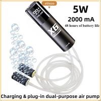 ราคา ผู้ลากมากดีzo เครื่องเติมอากาศพร้อม 48ชม เวลารันไทม์ เครื่องเติมอากาศตู้ปลา ยูเอสบี ชาร์จปั๊มออกซิเจน แบบพกพา 5ว เสียงรบกวนต่ําเงียบตู้ปลาเครื่องเติมอากาศสําหรับตกปลากลางคืน (46701273916)