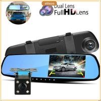 ราคา ELITEZO Dash Camera Dual Lens Wide Angle Car DVR 1080P Night Vision HD Recording Vehicle Recorder บันทึกการขับขี่ (45600258742)