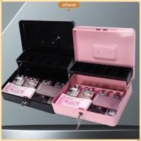 ราคา กล่องเงิน ผู้ลากมากดีzo กล่องเงินสดแบบล็อคได้โลหะ ไม่สามารถพกพาพร้อมช่องใส่เหรียญ ที่จับแข็งแรง ธนาคารเหรียญสําหรับร้านค้าสะดวกในเงินสด (52800791052)