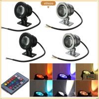 ราคา ไฟน้ําพุ ELITEZO สปอร์ตไลท์สระว่ายน้ํา 10W ไฟตกแต่ง รีโมทคอนโทรลบรรยากาศแสง DC12V LED Spotlight สระว่ายน้ํา (53951253876)