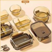 ราคา ผู้ลากมากดีzo กล่องอาหารกลางวันแก้วทนความร้อนพร้อมฝาปิดกล่องเบนโตะ ไมโครเวฟ คมชัดยิ่งขึ้น ภาชนะเก็บอาหารปิดผนึกพนักงานออฟฟิศ (48150253653)