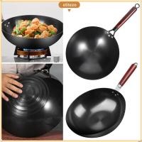 ราคา ผู้ลากมากดีzo หม้อเหล็กหล่อ โดยไม่ต้องหูไม่เคลือบจีนปรุงรสกระทะเหล็ก หนาไม่ติดด้ามไม้กระทะทําอาหารเตาแก๊ส (43125858382)