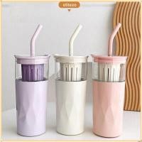 ราคา ELITEZO แก้วเก็บความเย็น 650ML 2in1 ถ้วยฟาง แฟชั่นสแตนเลส 2 ชั้นความจุขนาดใหญ่ถ้วยเก็บความร้อน Drinkware (29043505600)