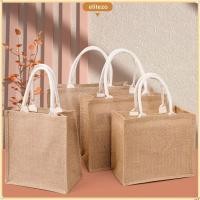 ราคา ELITEZO กระเป๋าถือผ้าลินินสำหรับผู้หญิง เลียนแบบกระสอบมือวาด ดีไซน์Vintage พกพาสะดวกและเป็นมิตรกับสิ่งแวดล้อม (28243232463)