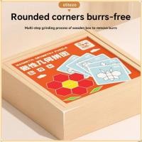 ราคา ผู้ลากมากดีzo บล็อกไม้แม่เหล็ก พัฒนาสมองระดับประถมปริศนาแทนแกรมแม่เหล็ก การเรียนรู้ต้นสร้างสรรค์ไม้เด็กของเล่นเพื่อการศึกษา 3 6 ปีเด็ (50950248742)