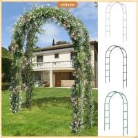 ราคา ผู้ลากมากดีzo ที่ใส่ดอกไม้ โค้ง ศิลปะเหล็กปีนเขาพืชสนับสนุนลูกโป่ง ซุ้มโค้ง อุปกรณ์สร้างสรรค์สีดําสีขาวสีเขียว ทําเอง ดอกไม้กรอบประตูเครื่องประดับป (54250233642)