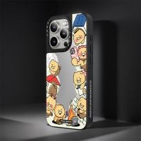 ราคา KAKAO FRIENDS CHOONSIK กรอบกระจกไร้สายชาร์จแม่เหล็กสําหรับ IPhone 11 12 13 15 16 Pro Max 14 Plus ฝาครอบเงิน PC Hard กันกระแทกกันชนบรรจุภัณฑ์ (24146192605)