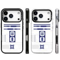 ราคา STAR WARS R2 โลโก้ไร้สายชาร์จแม่เหล็กสําหรับ IPhone 11 12 13 15 16 17Pro Max กรณี 14 Plus 17AIR อะคริลิคใสปกแข็งกันกระแทกกล่อง (40125287898)