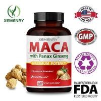 ราคา อาหารเสริมผู้ชาย พร้อม Maca โสม รองรับความแข็งแรงและประสิทธิภาพ 120 แคปซูล (43306288334)