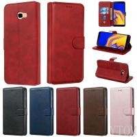 ราคา SAMSUNG เคสโทรศัพท์หรูหราสําหรับSamsung Note 10 Lite Plus J5 J7 2016 J4 J6 Plus 2018 หนังFolioคลาสสิกกระเป๋าสตางค์ป้องกันSoft TPUซิลิโคนกันกระแทกขาตั้งผู้ถือบัตรกรณีพลิก (40263994496)