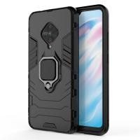 ราคา VIVOS1 VIVO S1 Pro Case Kickstand Magnetic Ironman Hard Phone Case VIVO S1 Pro S 1 S1Pro Case ฝาหลัง (15330396631)