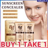 ราคา ซื้อ 1 แถม 1 SADOER Golden Snail Sunscreen BB Cream Foundation SPF50 PA 40 กรัม (41259584446)