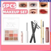 ราคา ชุดแต่งตา 5 ชิ้น อายแชโดว์ อายไลเนอร์ อายไลเนอร์ ดินสอเขียนคิ้ว ลิปสติก (43508810429)