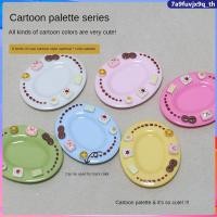 ราคา จานสีเพ้นท์เล็บลายการ์ตูนน่ารัก 6 สีแบบใหม่ จานสีมินิเค้กลายการ์ตูนพกพา (42107758912)