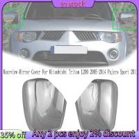 ราคา MITSUBISHI ในสต็อก รถประตูกระจกมองหลังฝาครอบวางประเภทประตูปีกกระจกหมวกสําหรับมิตซูบิชิไทรตัน ล200 2005 2014 ปาเจโร กีฬา 2011 (24487723518)