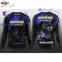 ราคา เสื้อทีมงานไทย ลายกราฟิกคนและนกสวยงาม3 (43418226037)