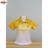 ราคา เสื้อโปโลผู้หญิง Bright1 สีเขียวสดใสสีเหลืององุ่นสีม่วงน้ำทะเลสีฟ้า (26300491395)