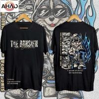 ราคา เสื้อยืดวินเทจพิมพ์ลาย Flame Wolf สุดเท่ เนื้อผ้านุ่มสบาย (43619205816)
