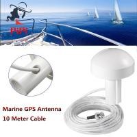 ราคา Ship GPS Active Marine Navigation Antenna 10M BNC Male Plug Connector (22331978392)