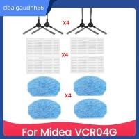 ราคา READY STOCK12PCS แปรงด้านข้าง Hepa Filter Mop ผ้าสําหรับMidea VCR04G หุ่นยนต์สูญญากาศอุปกรณ์เสริม (28741020337)