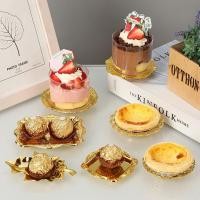 ราคา EPAY ถาดเค้ก ชุบไฟฟ้า สีทอง สําหรับตกแต่งโต๊ะ 12 ชิ้น (25317294116)
