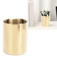 ราคา EPAY ทองรอบสแตนเลสผู ้ ถือปากกาสไตล ์ นอร ์ ดิกทนทานสแตนเลสแจกันดอกไม ้ ทองปากกาหม ้ อสําหรับโต ๊ ะทํางาน (24627085196)