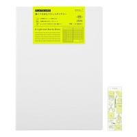ราคา Midori Flat Diary 2026 Limited Edition Monthly Planner with Bookmark A5 A4 Black White (57000157449)
